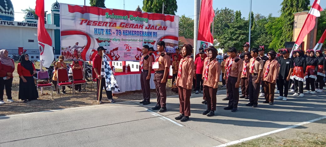 Kemeriahan Peringatan HUT Kemerdekaan Ke-79 Republik Indonesia di SMA Negeri Kabuh Jombang 