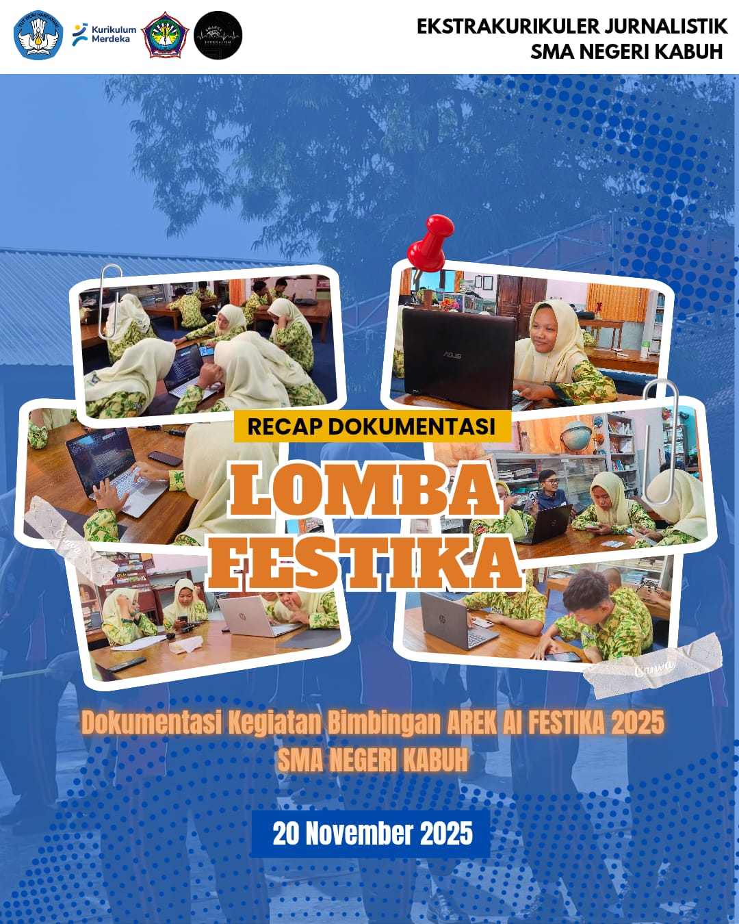 Semangat mengikuti FESTIKA 2025