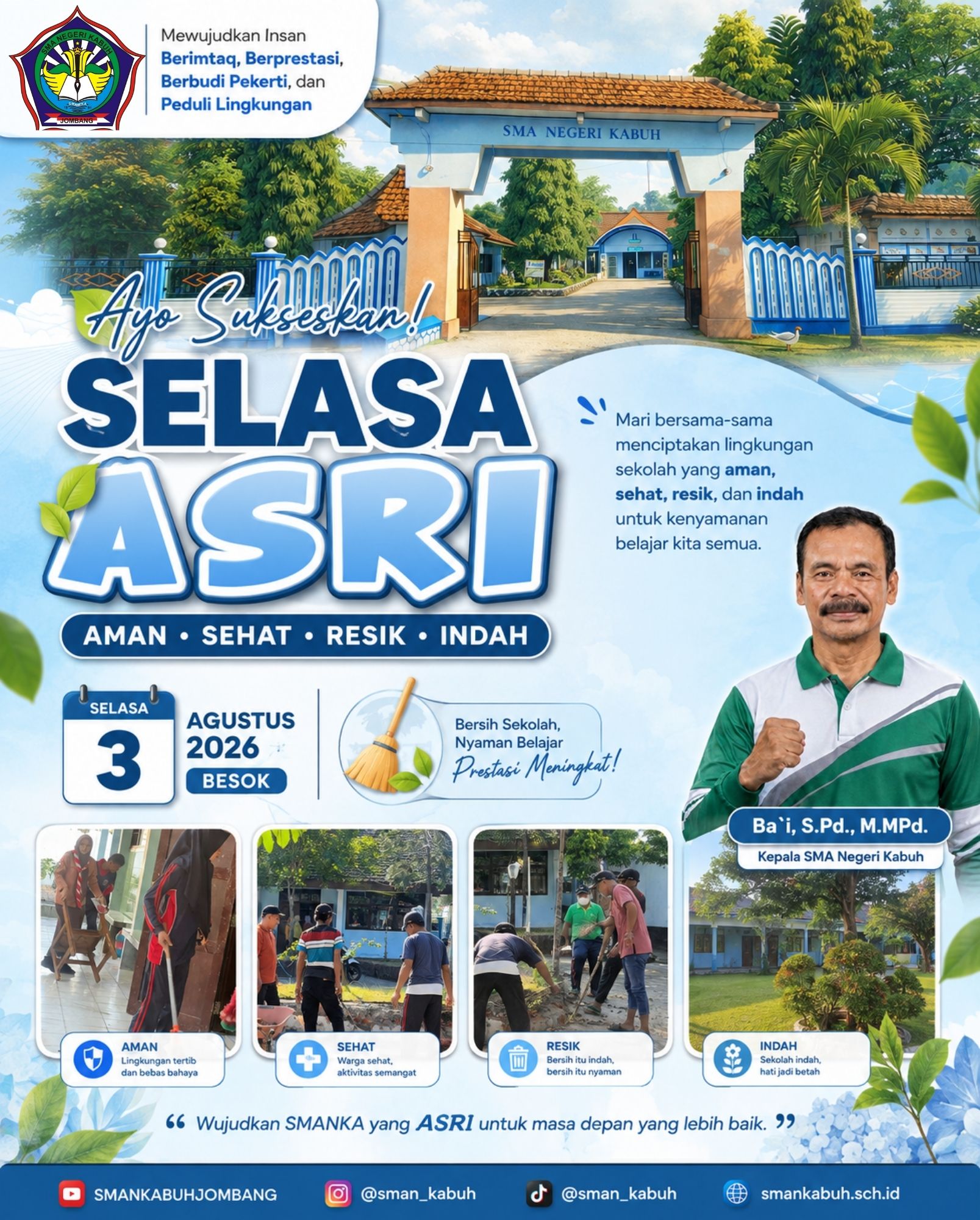 🍃 Ayo Wujudkan SMANKA yang Lebih ASRI! 🍃